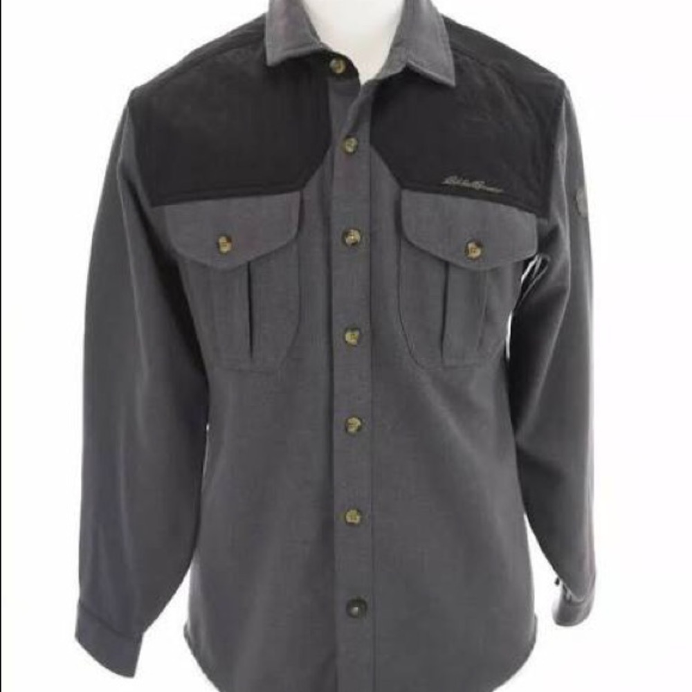 Eddie Bauer | Men’s Wool Full Button Down